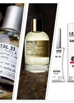 Тестер le labo santal 33- загадочный и страстный аромат!