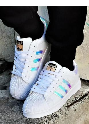 Кроссовки женские полностью новые adidas superstar