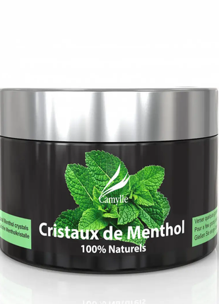 Кристали ментолу для сауни camylle menthol crystals 300 грам