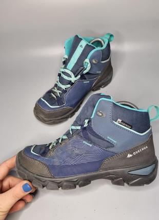 Треккинговые ботинки decathlon quechua waterproof