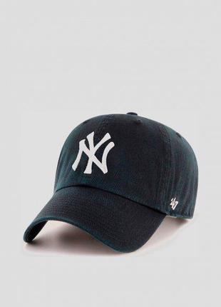 Кепка 47 Brand CLEAN UP NY YANKEES черный Уни OSFA B-RGW17GWS-BKD