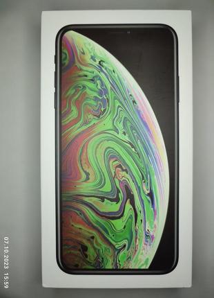 Коробка Apple iPhone Xs Max Space Gray 256Gb, A1921