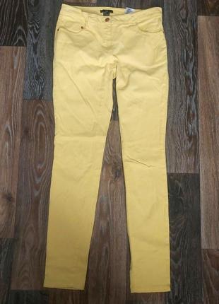 Яркие желтые джинсы || h&m || 2 размера