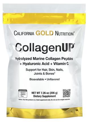 Коллаген 206г с витамином C Collagen California Gold Nutrition