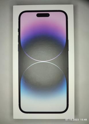 Коробка Apple iPhone 14 Pro Max Deep Purple 512Gb, A2894