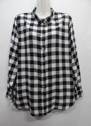Рубашка фирменная женская H&M; хлопок UKR 52-54 119TR (только ...