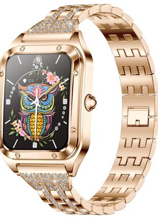 Женские наручные часы Smart Flower New Gold