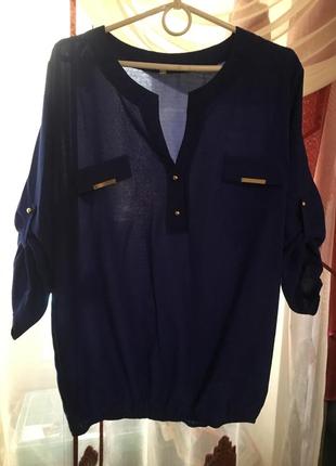 Блузка -сорочка розмір 48/50