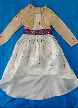 Карнавальне плаття анни, ельзи, холодне серце на 3-4 роки