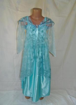 Карнавальна сукня ельзи, холодне серце на 7-8 років