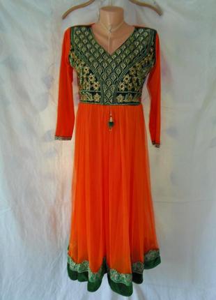 Восточное,индийское платье,анаркали р. m-l
