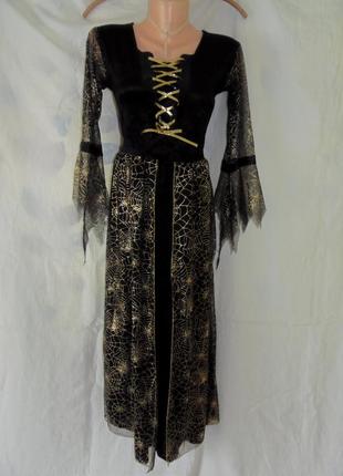 Карнавальное платье на хеллоуин р.xxs-xs-s