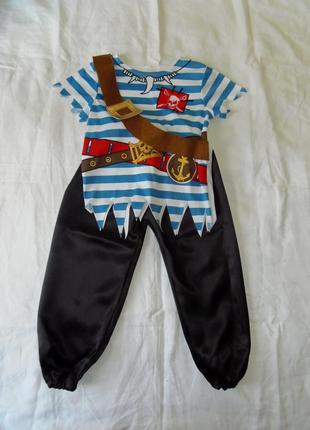 Карнавальный костюм пирата на 5-6 лет