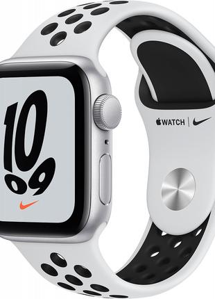 Смарт-часы Apple Watch Nike SE 44mm GPS Silver Aluminum Case w...