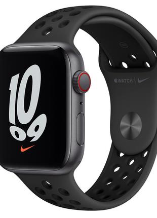 Apple Watch Nike SE GPS + Cellular 44mm Space Gray Aluminum Ca...
