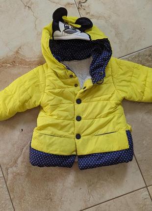 Куртка на девочку 1 год. холодная осень