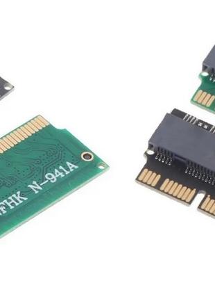 Переходник N-941A для SSD M.2 NVMe в Apple Macbook 2013-17