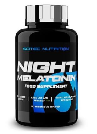 Натуральна добавка Scitec Nutrition Night Melatonin, 90 таблеток