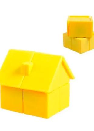Головоломка кубик для детей пластиковая Домик