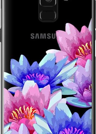 Чехол с принтом для Samsung Galaxy A8 2018 / на самсунг галакс...