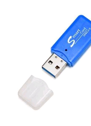 Перехідник з SD карти до USB, T-Flash кардридер, Картрідер