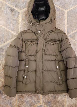 Куртка пуховик зимова add на хлопчика  116-128