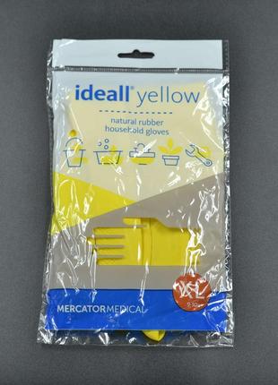 Перчатки резиновые "Ideal" / размер-XL / 1пара