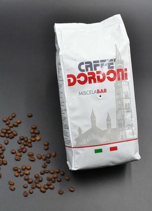 Кофе в зернах "Dordoni" / 70% Робуста, 30% Арабика / 1кг