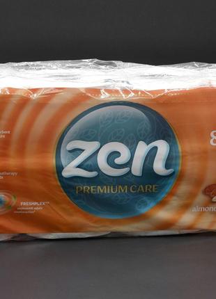 Туалетний папір "ZEN" / Premium / мигдаль / 3-шаровий / 19м / ...