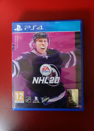 Игра диск NHL 20 для PS4 / PS5
