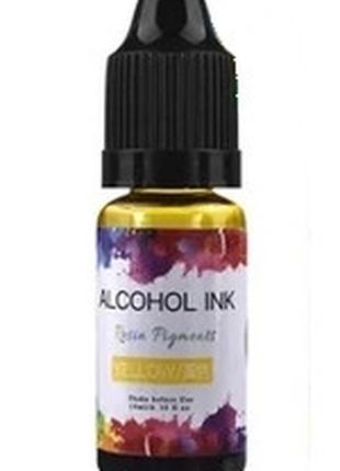 Краситель чернило 10 мл спиртосодержащий Alcohol Ink Сиренево-...