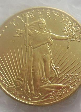 Монета США 20 доларів США пам'ятні сувеніри золотої монети