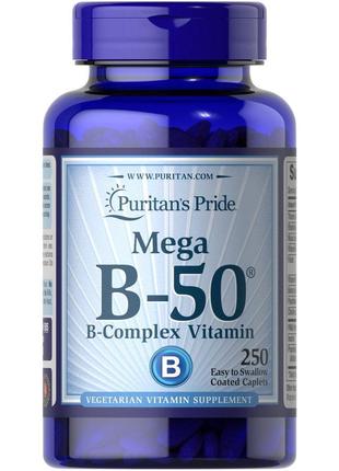 Витамины и минералы Puritan's Pride Vitamin B-50 Complex, 250 ...