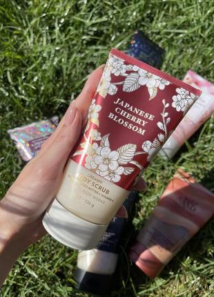 Скраб japanese cherry blossom от bath and body works