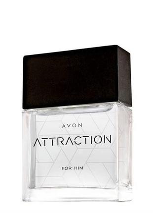 Туалетная вода для мужчин attraction avon (30мл)