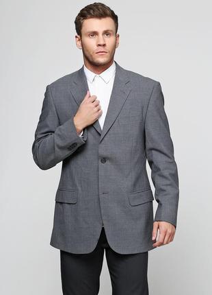 Пиджак cobri тёмно-серый деловой 50-52-54 р