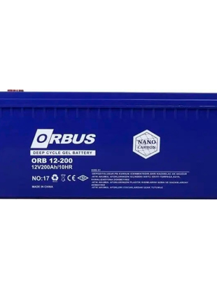 Акумуляторна батарея ORBUS CG12200 GEL 12 V 200 Ah