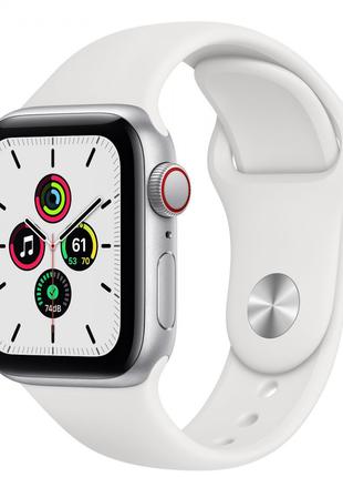 Смарт-часы Apple Watch SE LTE 40mm Silver Aluminum Case with W...