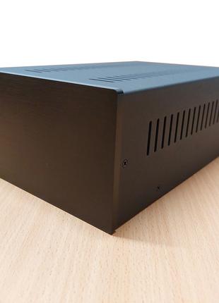 Корпус металлический MiBox с алюминиевой панелью MB-22 (Black)...