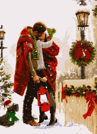 Картина по номерам Рождество с любовью 40 х 50 Artissimo PN3404