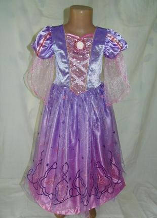 Карнавальна сукня рапунцель на 5-6 років