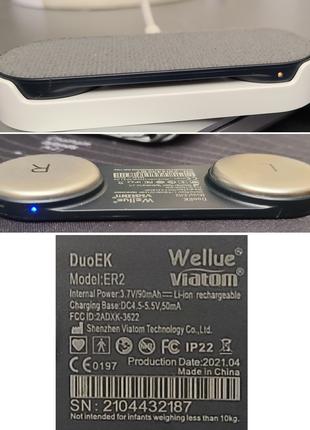 ЭКГ монитор сердца Wellue DuoEK personal EKG Tracker Bluetooth