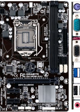 Материнская плата Gigabyte GA-H81M-DS2 (s1150, H81, PCI-Ex16) ; С