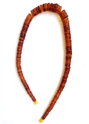 Винтажное ожерелье из янтаря