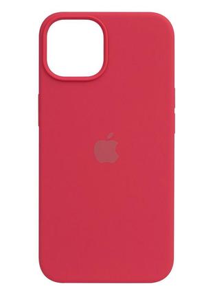 Чехол Original Full Size для Apple iPhone 14 Rose red