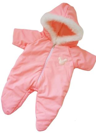 Одежда для куклы Беби Борн / Baby Born 40-43 см комбинезон зим...