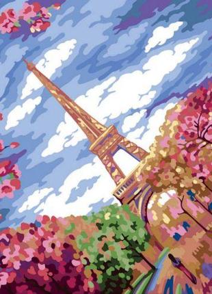 Картина по номерам "Весна в Париже" [tsi143058-ТSІ]