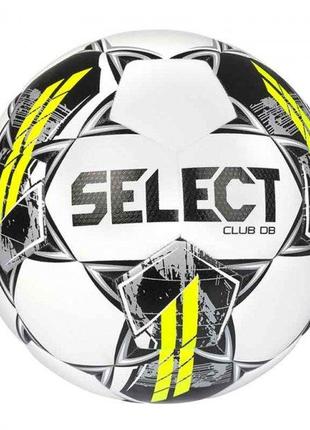 Мяч футбольный Select FB CLUB DB v23 бело-серый 5 86410-045 5