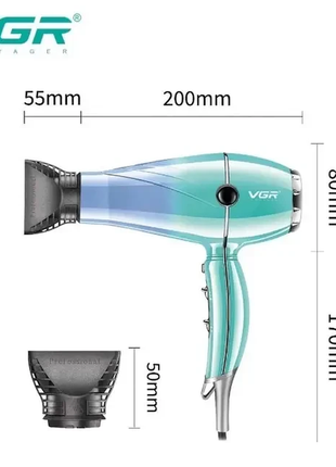 Профессиональный фен для волос vgr v-452