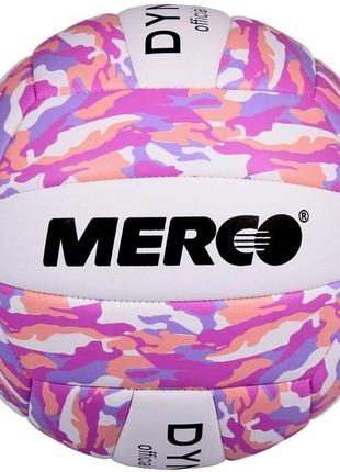 М'яч волейбольний Merco Dynamic volleyball ball рожевий ID36934